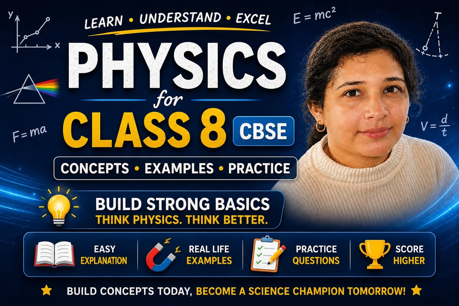 CBSE Class VIII Physics Worksheets