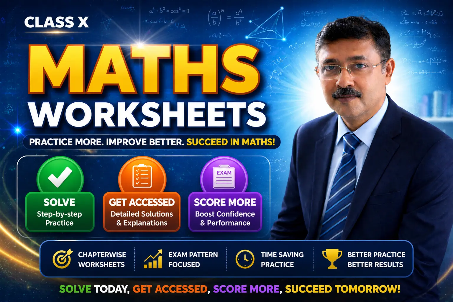 Class X ICSE Maths Worksheets
